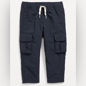 NWOT Old Navy Baby Cargo Pants Size 6-12M lightweight Navy Blue color